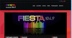 Desktop Screenshot of fiesta.com.sv